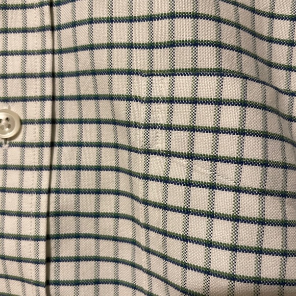 LL Bean Shirt Adult 17-36 plaid Long Sleeve Traditional Fit Button Close 237807 - Picture 2 of 4